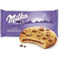 MILKA Cookie Sensations, kruche ciastka z nadzieniem czekoladowym 156g