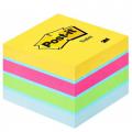 Mini kostka Post-it 51x51 mm, 400 kartek neonowa