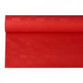 Obrus papierowy PapStar, jednorazowy w rolce [1,2m x 8mb] czerwony