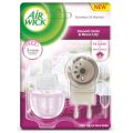 Odświeżacz powietrza Air Wick Scented Oil Life Scents, elektryczny do gniazdka, komplet Księżycowa Lilia Otulona Satyną