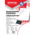 Okładki do bindowania Office Products A4, karton błyszczący, 100 sztuk biały