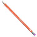 Ołówek szkolny Stabilo Pencil 160 HB, z gumką pomarańczowy