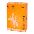 Papier kolorowy Maestro Color Intensywne A4/160g, 250 arkuszy pomarańczowy - OR43