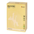 Papier kolorowy Maestro Color Pastele A4/160g, 250 arkuszy żółty - YE23
