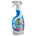 Płyn Cif Power&Shine Bathroom, spray do czyszczenia łazienki, usuwa kamień 750ml