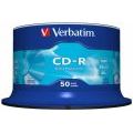 Płyta CD-R Verbatim 700MB 52x, cake 50 sztuk