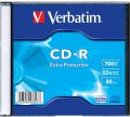 Płyta CD-R Verbatim 700MB 52x, pudełko slim 1 sztuka