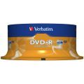 Płyty DVD-R Verbatim 4,7GB 16x, cake 25 sztuk