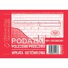 Podatki - Polecenie przelewu - Wpłata gotówkowa A6, 80 kartek, samokopiujący druk Michalczyk i Prokop 471-5 2 odcinki