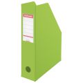 Pojemnik na dokumenty Esselte Vivida A4, grzbiet 70mm, składany, karton powlekany folią PVC zielony