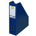 Pojemnik na dokumenty Q-Connect A4/76mm, składany, karton powlekany PVC ciemny niebieski