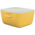 Pojemnik z szufladami Leitz Cosy, uniwersalny organizer ciepły żółty