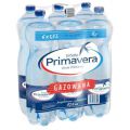 Primavera 1,5L x 6 sztuk, woda źródlana w butelkach PET gazowana