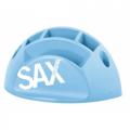 Przybornik SAX Design, na biurko z przegrodami kolor jasnoniebieski