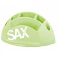 Przybornik SAX Design, na biurko z przegrodami kolor jasnozielony