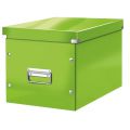Pudełko archiwizacyjne Leitz Click&Store, z pokrywą, rozmiar L zielone