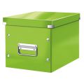 Pudełko archiwizacyjne Leitz Click&Store, z pokrywą, rozmiar M zielone