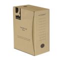 Pudełko archiwizacyjne Q-Connect Transfer Case A4, bezkwasowe, brązowe, 20 sztuk grzbiet 150mm