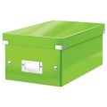 Pudełko Leitz Click&Store WOW, do przechowywania płyt CD/DVD zielone