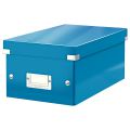 Pudełko Leitz Click&Store WOW, do przechowywania płyt CD/DVD niebieskie