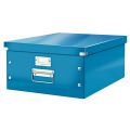 Pudełko uniwersalne Leitz Click&Store WOW A3, archiwizacyjne z pokrywą i uchwytem niebieskie