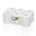 Ręczniki w rolce Wepa Satino Comfort PT1  317940, biały papier makulaturowy, 2-warstwowe, do dozowników 6 rolek x 150 m