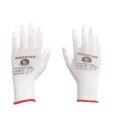 Rękawice do prac monterskich TK Gloves ROOSTER, powleczone poliuretanem, 12 sztuk, białe rozmiar 10