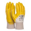 Rękawice ochronne Donau SAFETY Nitrile 02 kat.II, wodoodporne, powlekane w 3/4 nitrylem, 12 par, żółte rozmiar 10 Rękawice ochronne Donau SAFETY Nitrile 02 kat.II, wodoodporne, powlekane w 3/4 nitrylem, 12 par, żółte rozmiar 10
