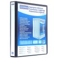 Segregator ofertowy Donau A4, ringowy 4DR/50mm, grzbiet 80 mm, 5 kieszeni czarny