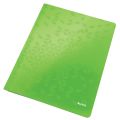 Skoroszyt kartonowy Leitz WOW A4, metaliczne kolory zielony
