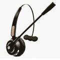 Słuchawki nauszne z mikrofonem MediaRange MROS3054, bezprzewodowe czarno-szare