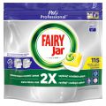 Tabletki do zmywarek Fairy Jar All In One, profesjonalne 115 sztuk