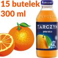 Tarczyn Pomarańczowy 300ml, nektar owocowy w szklanej butelce 15 sztuk