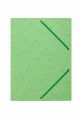 Teczka kartonowa Dotts A4, preszpanowa, z gumką na rogach, twarda 390g jasno zielona