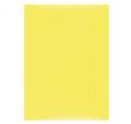 Teczka kartonowa Office Products A4, miękka 300g, lakierowana, z prostą gumką żółty