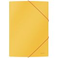 Teczka kartonowa z gumką Leitz Cosy, A4, żółta 30020019 ciepły żółty