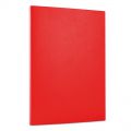 Teczka przestrzenna Office Products A4, grzbiet 1,5 cm, kartonowa na rzep, 3-skrzydłowa czerwona