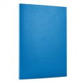 Teczka przestrzenna Office Products A4, grzbiet 1,5 cm, kartonowa na rzep, 3-skrzydłowa niebieska