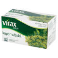 Vitax Zioła, herbata ziołowa, 20 torebek koper włoski