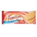 Wafle Familijne Jutrzenka z kremem, 180g truskawkowe