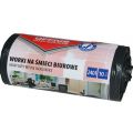 Worki na odpady biurowe Office Products Mocne LDPE, czarne 240L x 10 sztuk