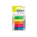 Zakładki indeksujące Stick'n 12 x 45 mm, kolorowe paski, 150 sztuk 5 kolorów