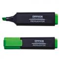 Zakreślacz fluorescencyjny Office Products, szerokość linii 1-5mm, 10 sztuk kolor zielony