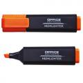 Zakreślacz fluorescencyjny Office Products, szerokość linii 1-5mm, 10 sztuk kolor pomarańczowy