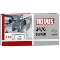 Zszywki Novus Super, 1000 szt rozmiar 24/6