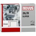 Zszywki Novus Super, 1000 szt rozmiar 26/8