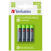 Akumulatorki Verbatim HR03 AAA 950mAh 1,2V, naładowane
