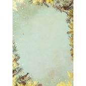 Arkusz barwny Złote Święta A4/100g, papier ozdobny