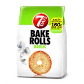 Bake Rolls 7 Days Czosnek, chrupiące krążki pieczywa