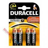 Baterie Duracell Basic, paluszki alkaliczne, 4 sztuki